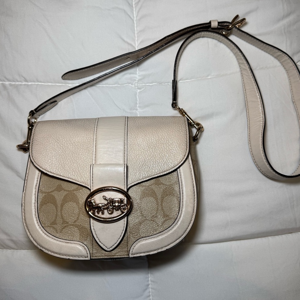 Coach Georgie Saddle Crossbody Bag